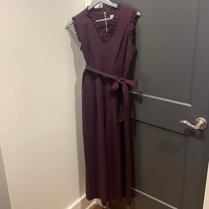 Calvin Klein Plum Crop Romper